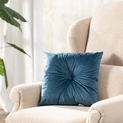 Button Velvet Cushion Covers - 1 Pc