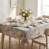 Printed Cotton Table Cover-Sage Meadow Floral