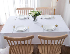 Cotton Dining Set-White