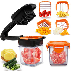 5 in 1 Multi-Cutter Quick Nicer Dicer Vegetable Chopper