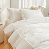 LuxePom Serenity Cotton Duvet Cover Set