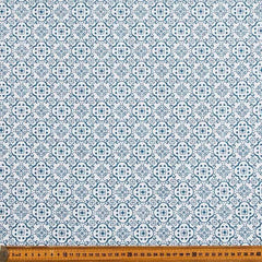 2Pc Waterproof Printed Curtains - Mosaic