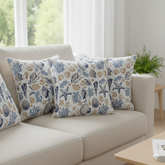 Waterproof Sea Shell Printed Cushion Cover-1 Pc
