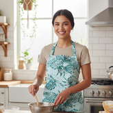 Waterproof Apron with Front Pocket - Tropical