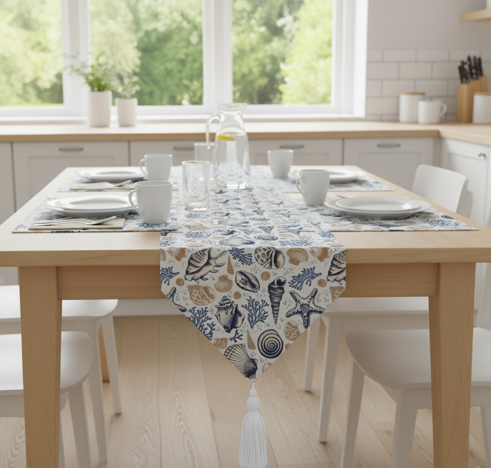 Waterproof Dining Set - Sea Shell