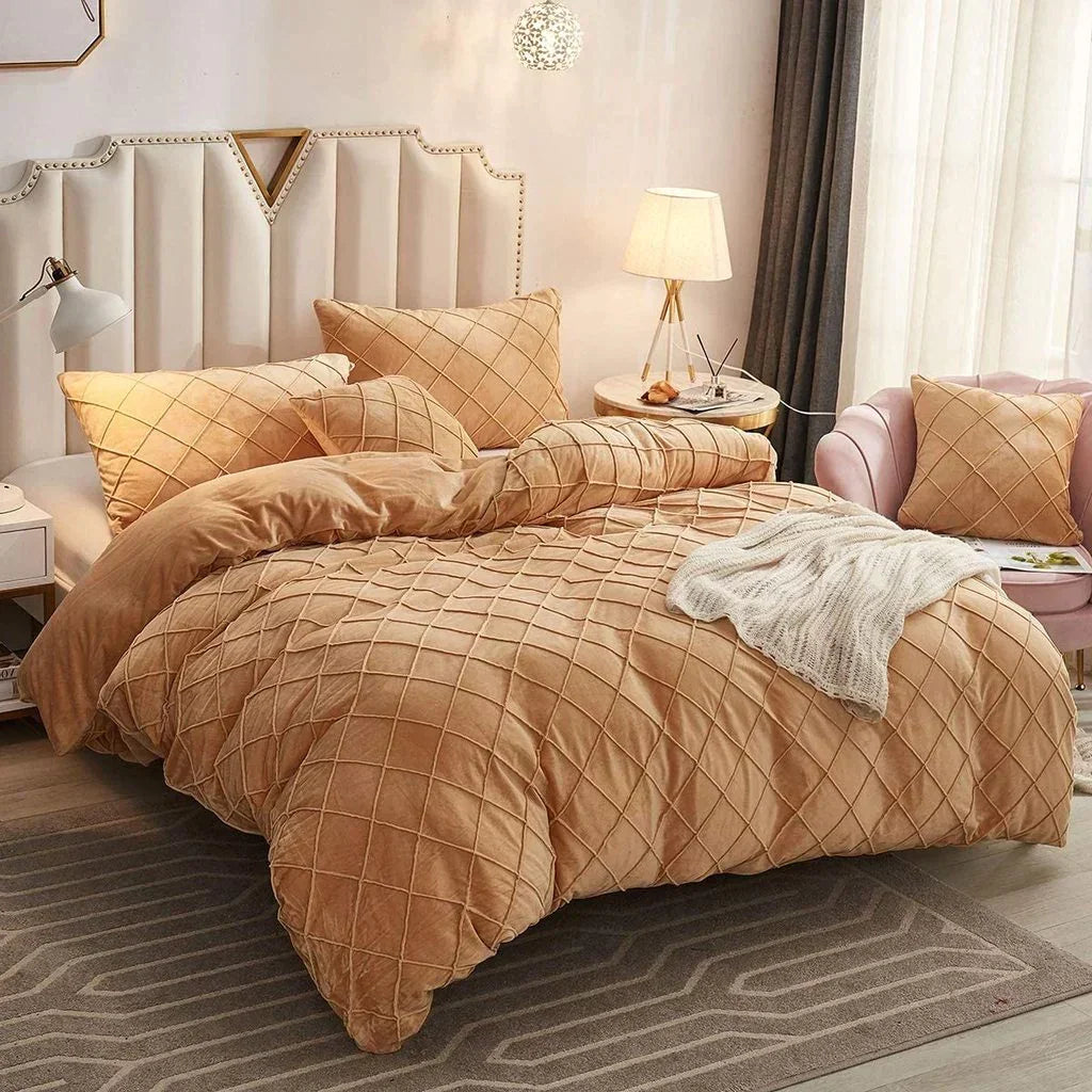 Pleated Duvet Cover Sets