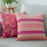 Pink Paradise Printed Cushion Cover-Pair