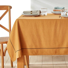 Cotton Dining Set With Barrata - Yellow
