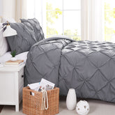 Pintuck Duvet Cover Sets