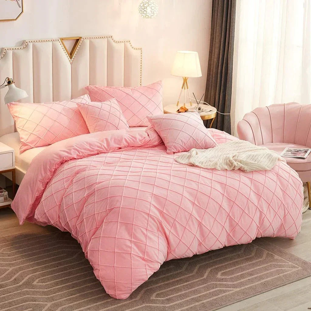 Pleated Duvet Cover Sets