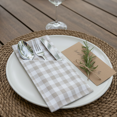 Waterproof Printed Cutlery Pouch - 3 Slots