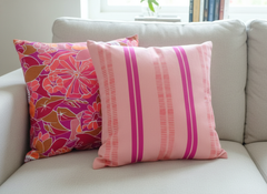 Pink Paradise Printed Cushion Cover-Pair