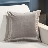 Plush Velvet Embroidery Cushion Covers - 1 Pc