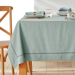 Cotton Dinning Set With Barrata - Light Green