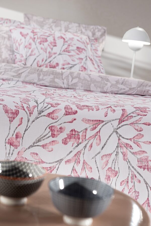 Premium Cotton Double Bed Sheet Set - Blush Haven