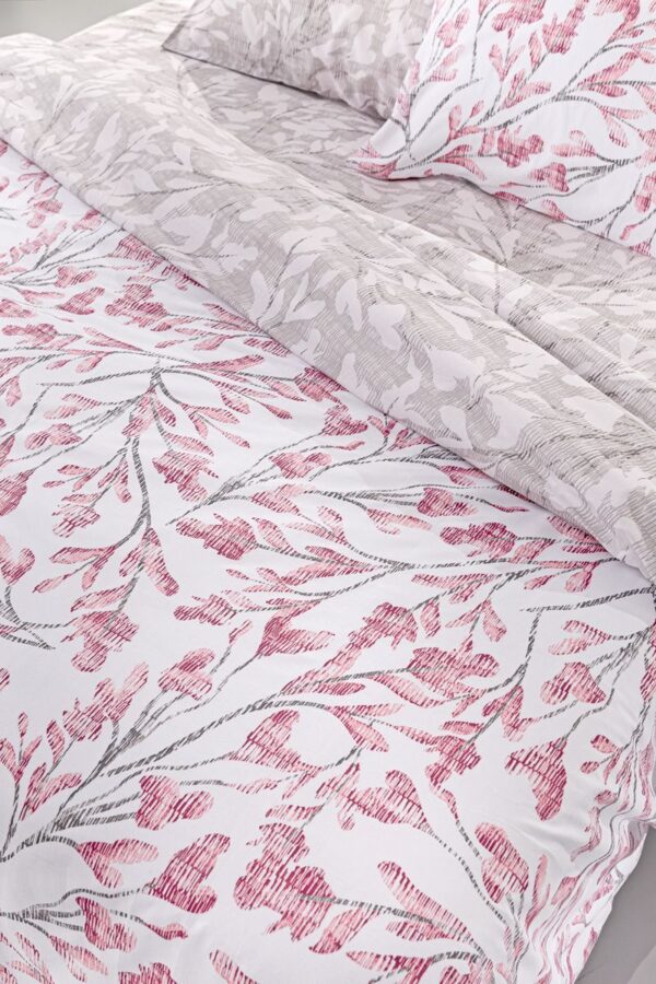 Premium Cotton Double Bed Sheet Set - Blush Haven