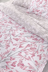 Premium Cotton Double Bed Sheet Set - Blush Haven