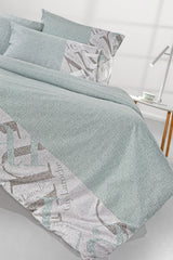 Premium Cotton Double Bed Sheet Set- Signature Slate