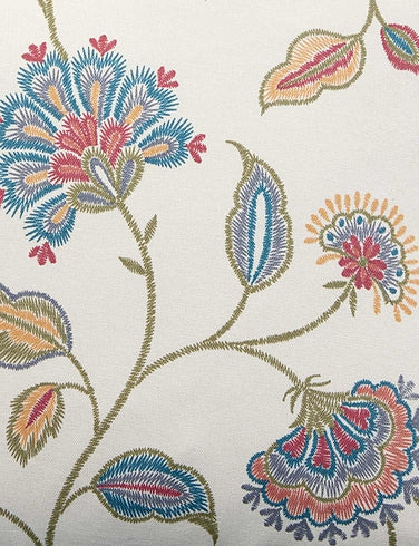 2Pc Printed Blackout Curtains – Premium Floral Bloom