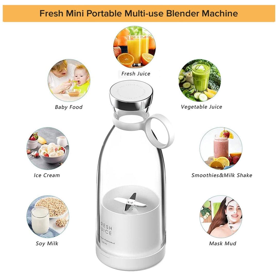 Fruit Juicer Cup Multifunctional Portable Mini Electric Mixers - 420ml