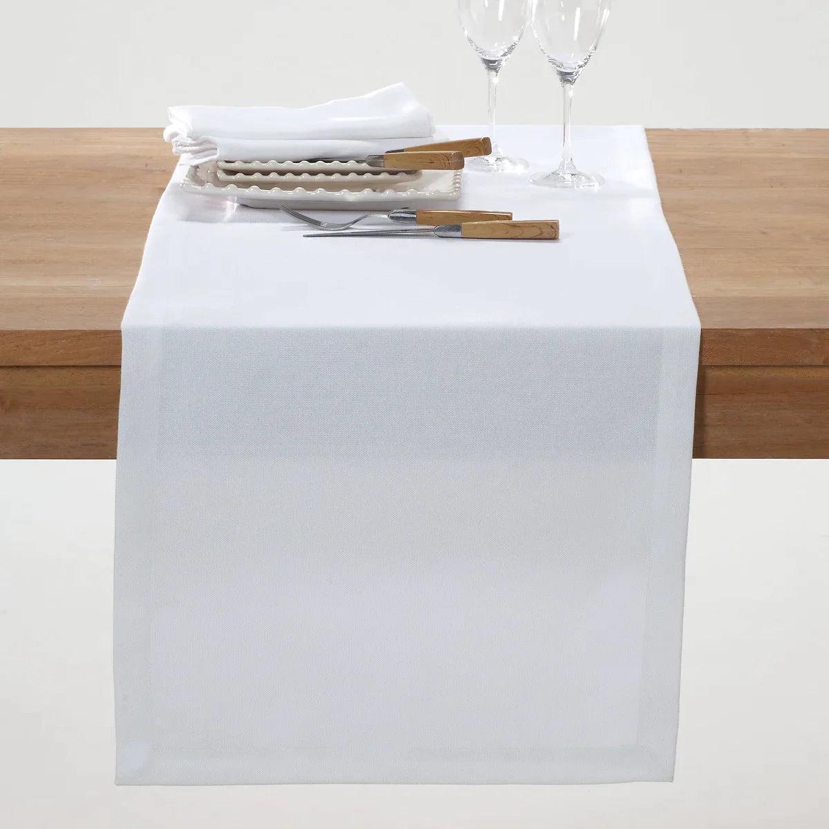 Cotton Dinning Set-White