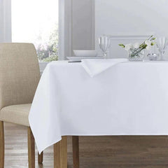 Cotton Dinning Set-White