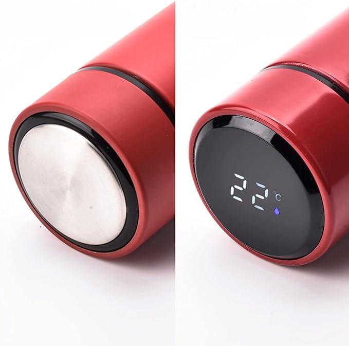 Stainless Steel Water Bottle Vacuum Flask with Smart LCD Screen Temperature Display-500ml