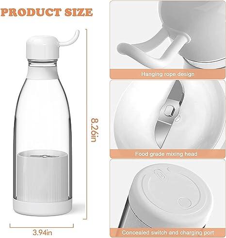 Fruit Juicer Cup Multifunctional Portable Mini Electric Mixers - 420ml