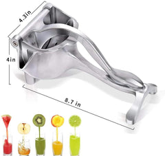 STAINLESS STEEL MANUAL FRUIT JUICER / SQUEEZER HAND PRESS