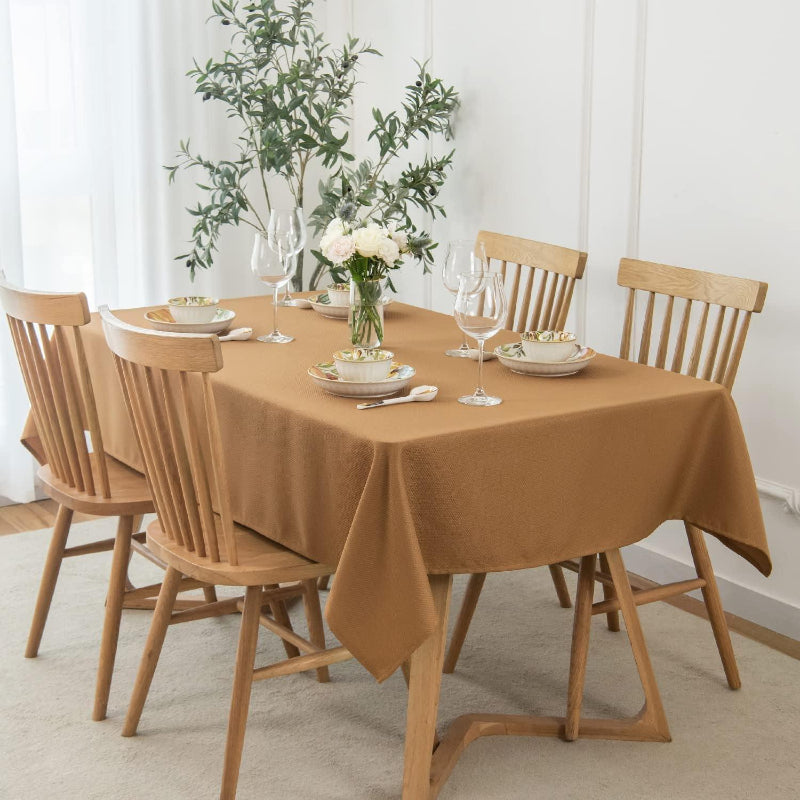 Solid Cotton Table Cover