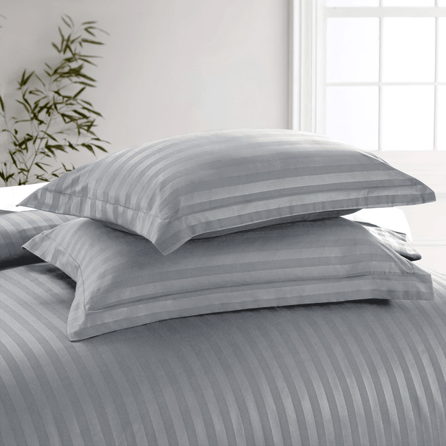 Satin Stripe Pillowcase-Pair