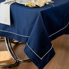 Baratta Embroidered Cotton Table Cover