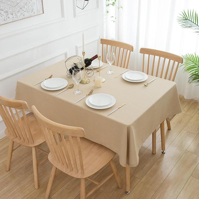 Solid Cotton Table Cover