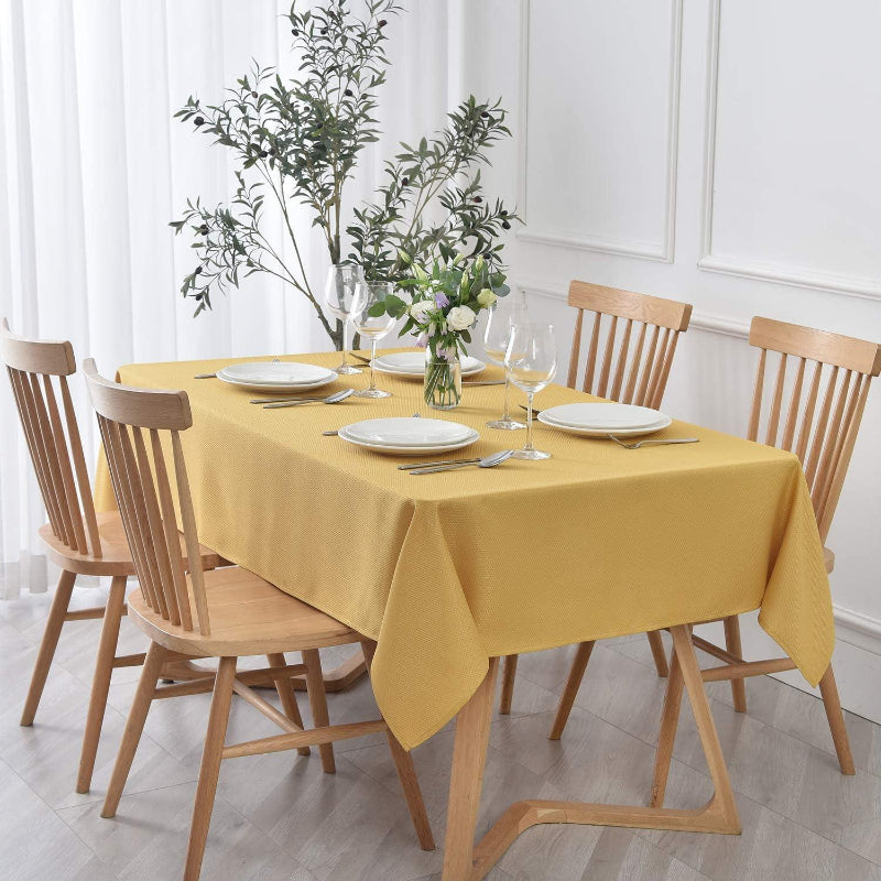 Solid Cotton Table Cover