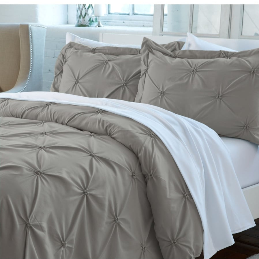 Pintuck Duvet Cover Sets