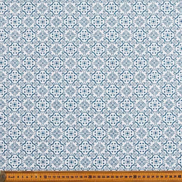 2Pc Waterproof Printed Curtains - Mosaic