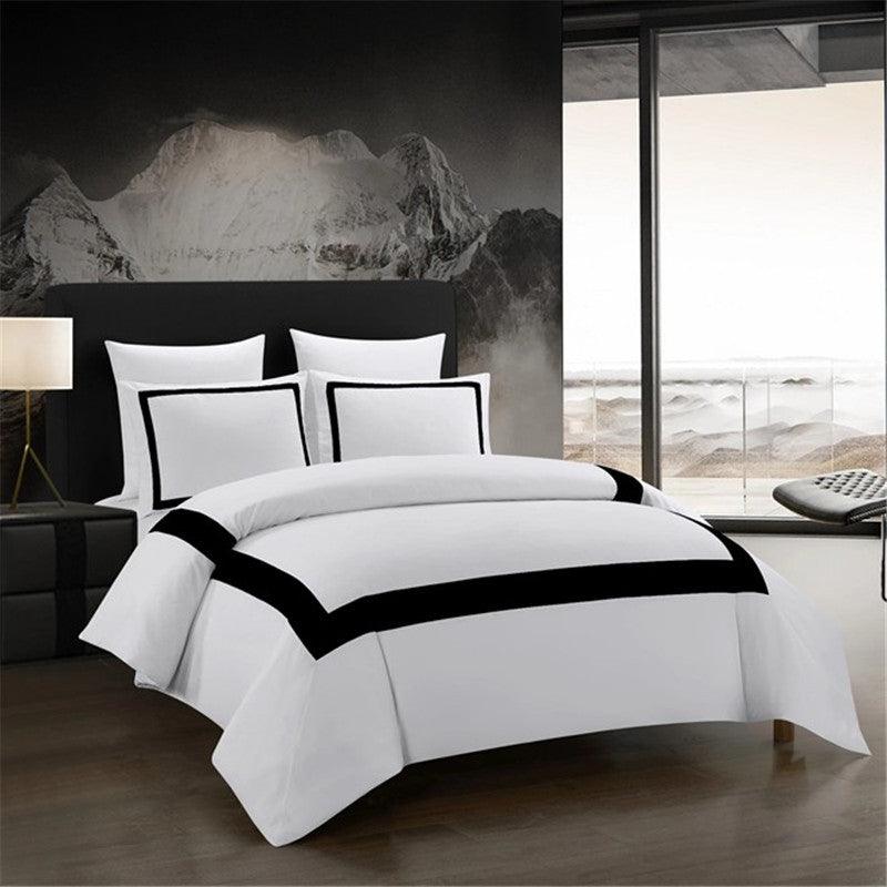 Alford Hotel Style Cotton Satin Duvet Cover Set