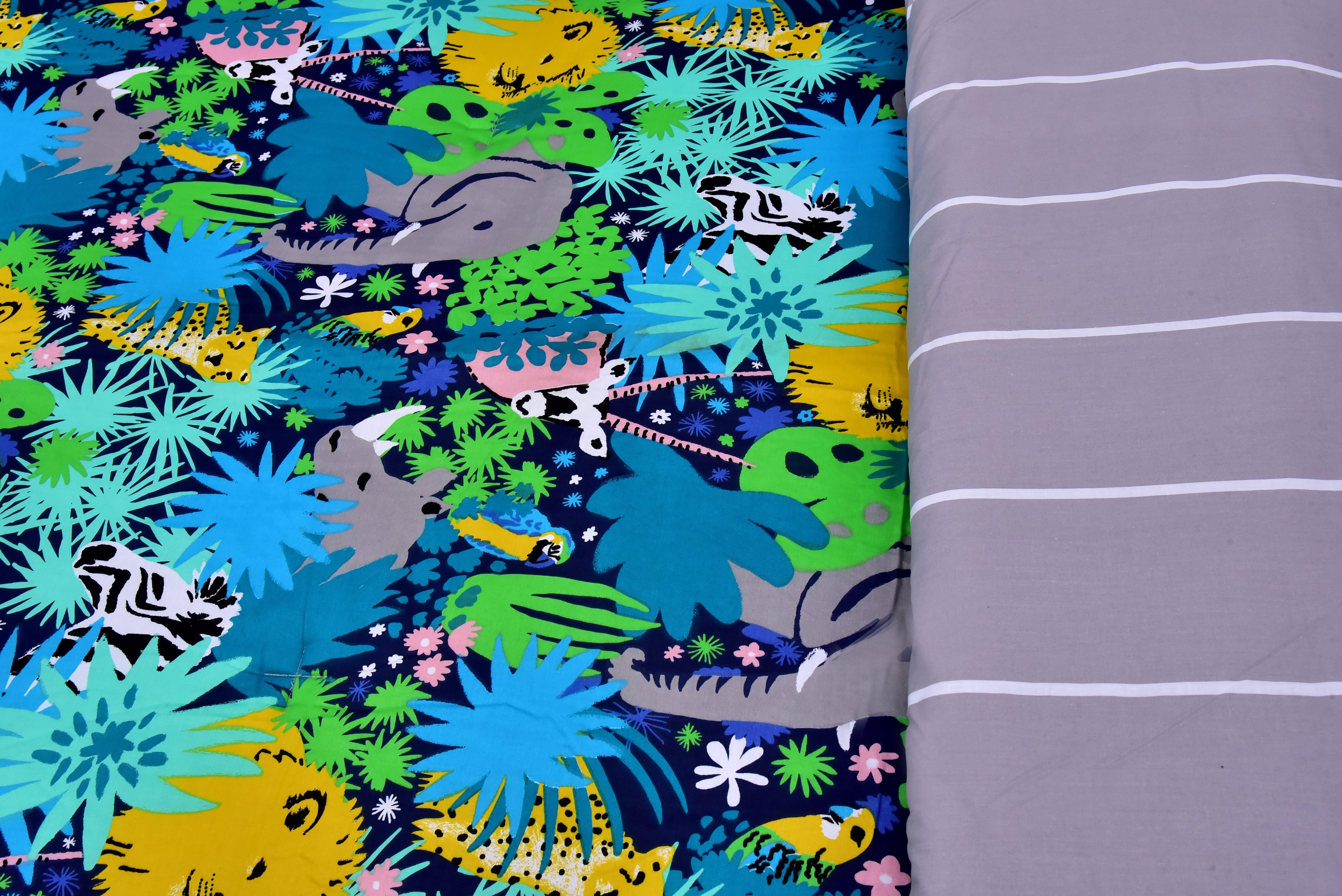 Kids Single Printed Comforter - Jungle