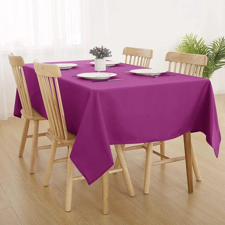 Solid Cotton Table Cover