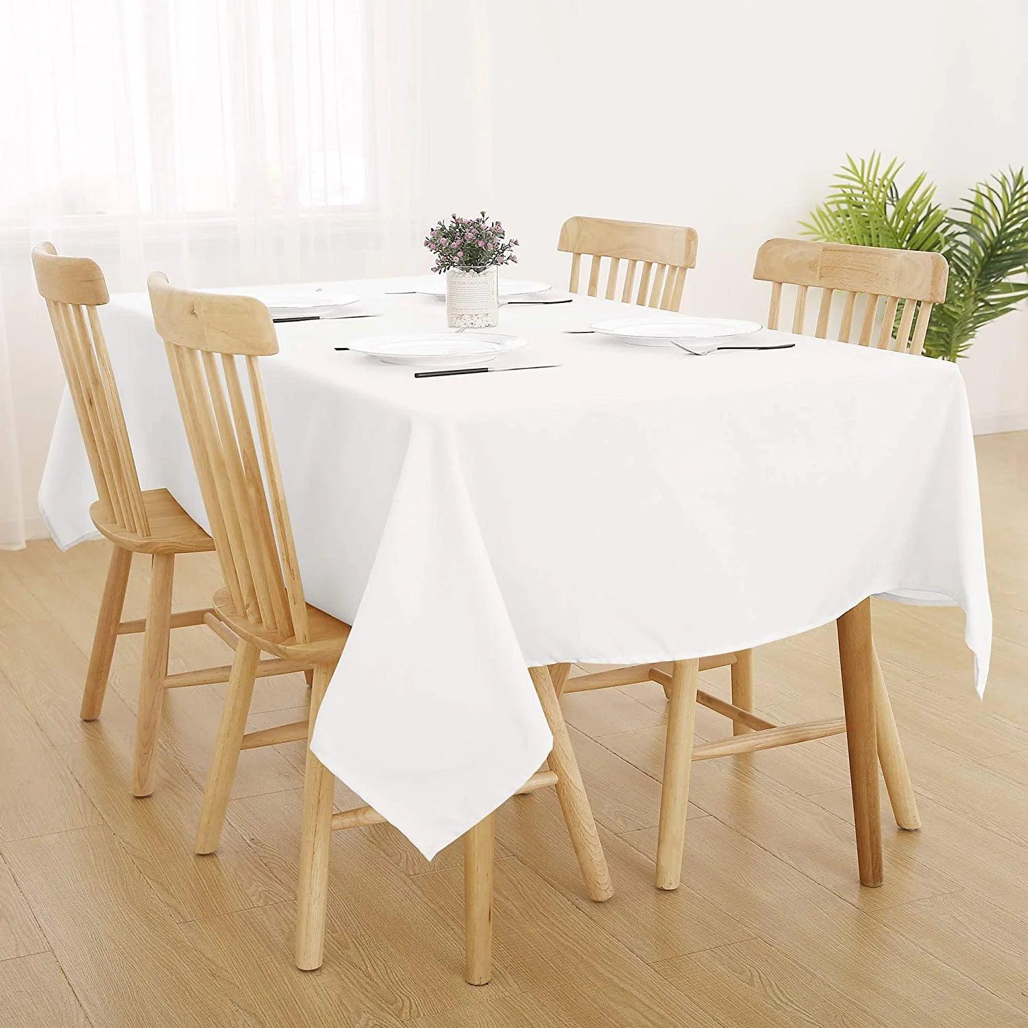 Solid Cotton Table Cover