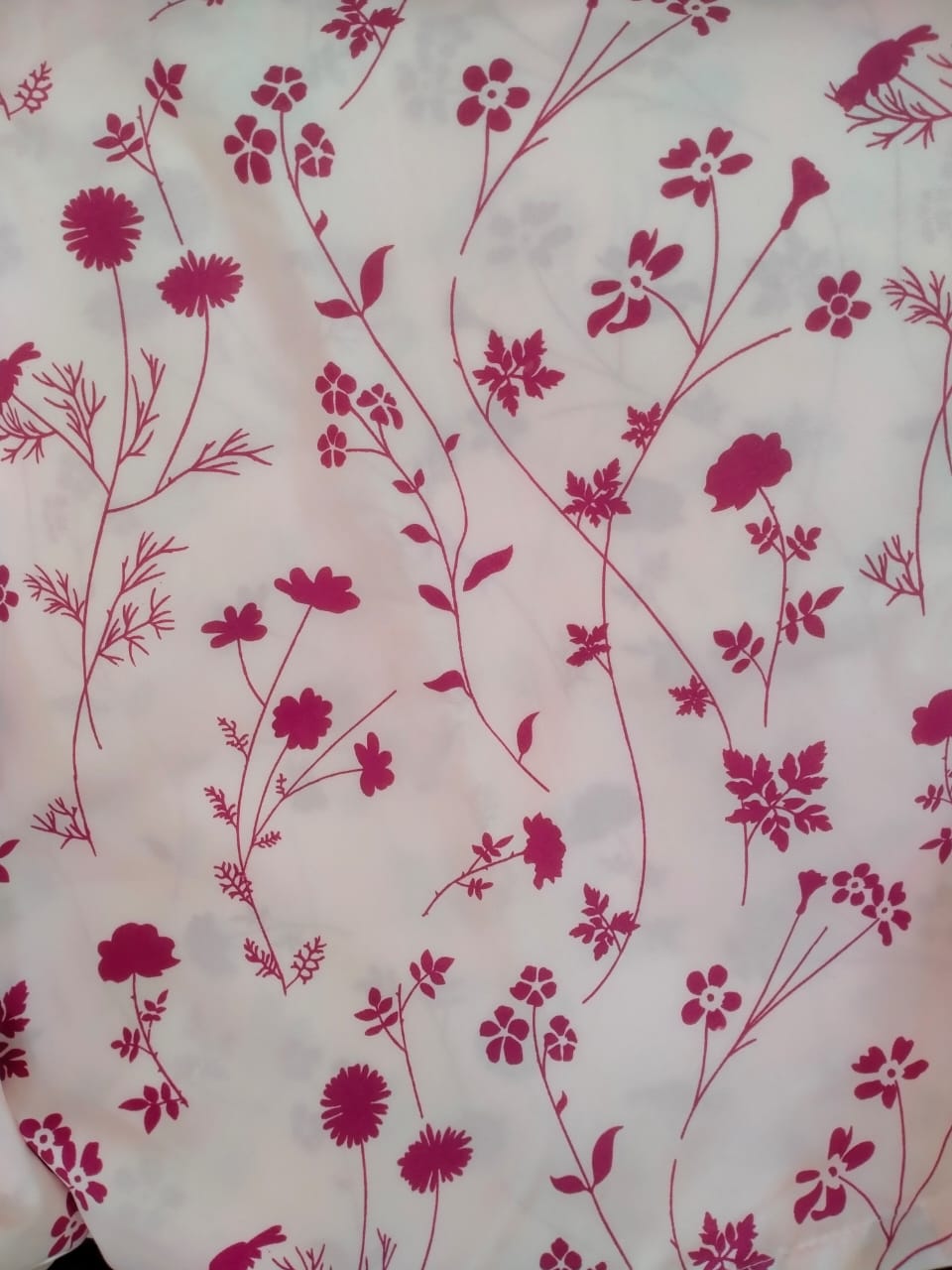 Double Cotton Bed Sheet Set - Soft Bloom Pink Floral