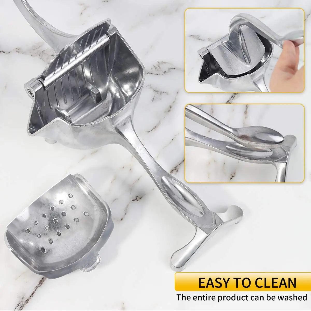 STAINLESS STEEL MANUAL FRUIT JUICER / SQUEEZER HAND PRESS