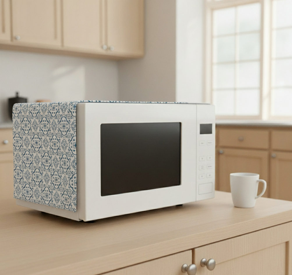 Waterproof Microwave Oven Cover Dustproof Cloth Cover