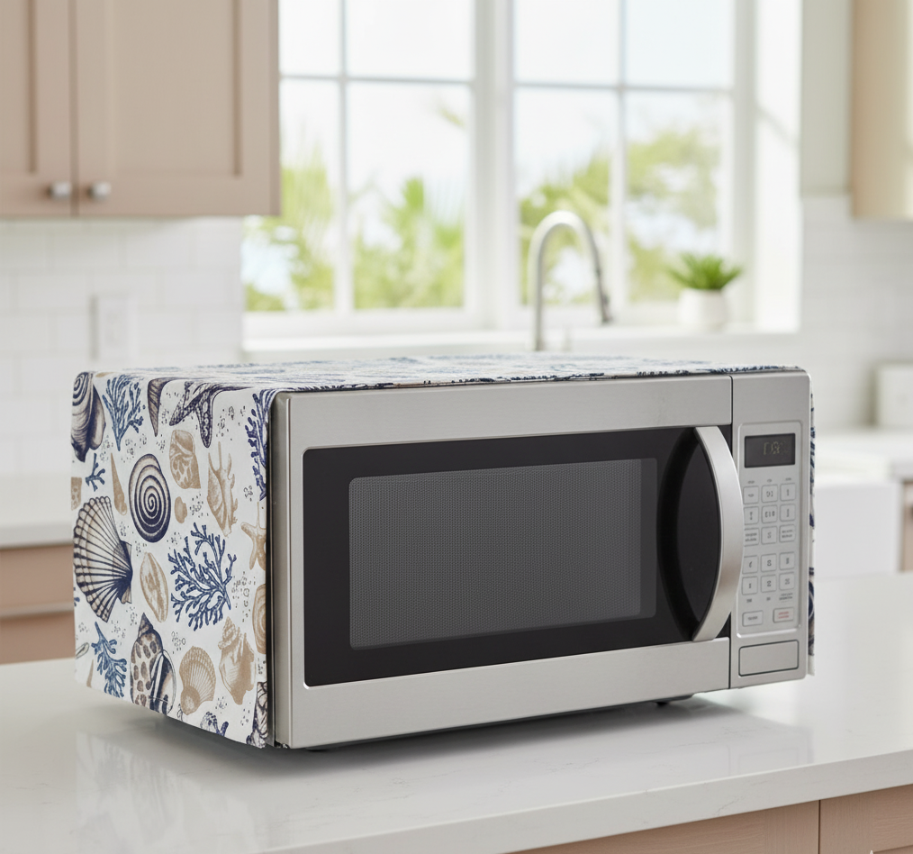Waterproof Microwave Oven Cover Dustproof Cloth Cover