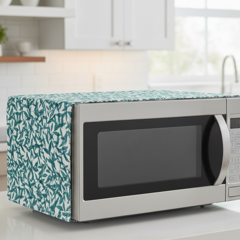 Waterproof Microwave Oven Cover Dustproof Cloth Cover