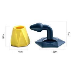 Double Sided Silicone Door Stopper Wall Protection - (Pack Of 2)