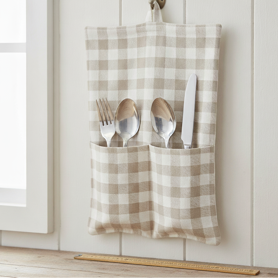 Hanging Cutlery Holder - Space-Saving Kitchen Organizer