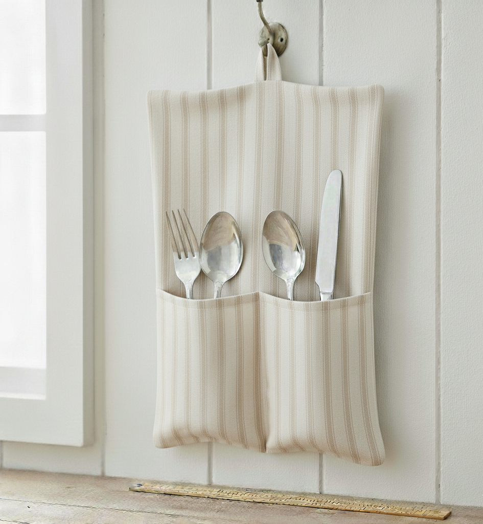 Hanging Cutlery Holder - Space-Saving Kitchen Organizer