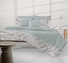 Premium Cotton Double Bed Sheet Set- Signature Slate