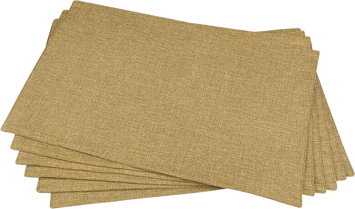 Jute Table Mat Set - Dark Beige